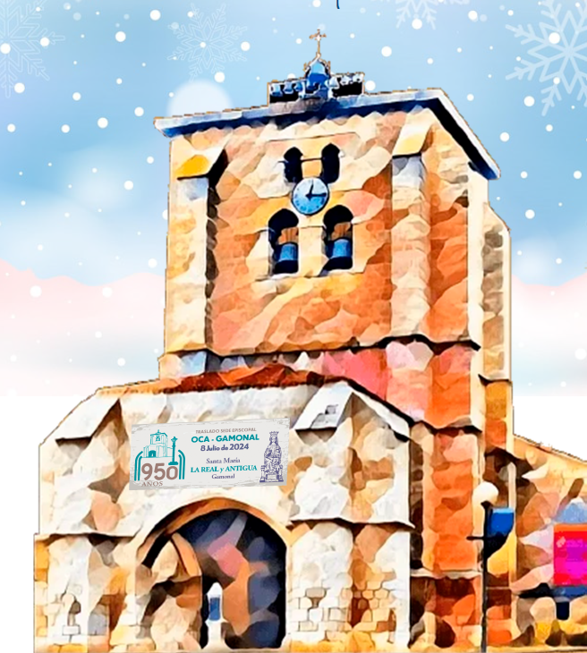 Felicitación y programa de Navidad