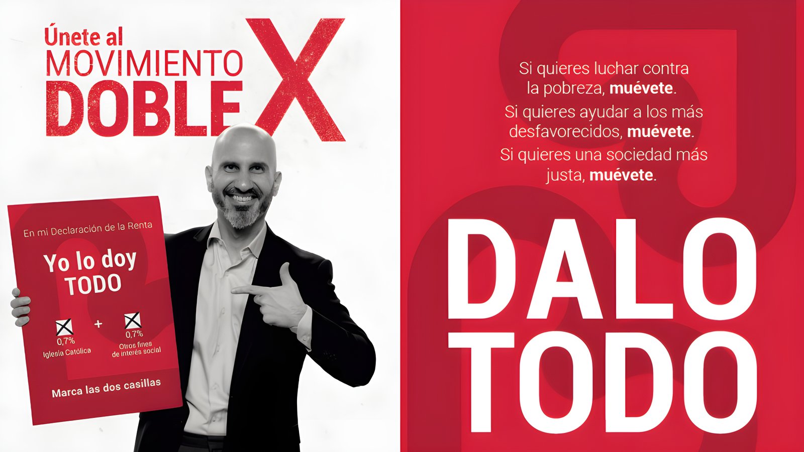 Cáritas invita a marcar la doble 'X' en la Declaración de la Renta: un gesto sencillo que multiplica la solidaridad