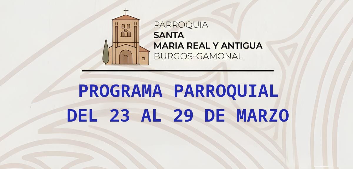 Avisos Parroquiales - Marzo