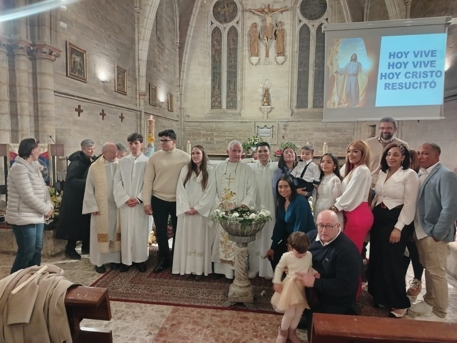 Bautismos diversos en la Parroquia