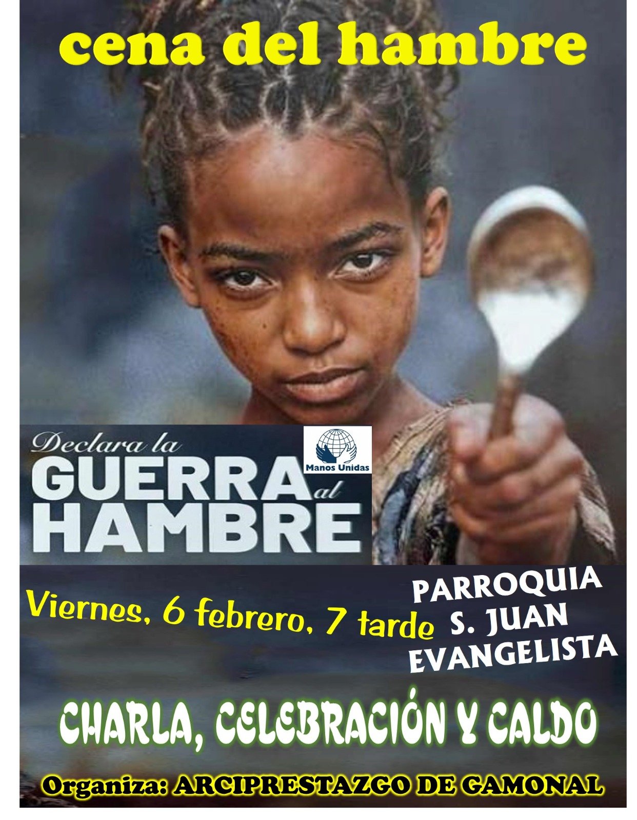 Cena del Hambre: Declara la guerra al hambre