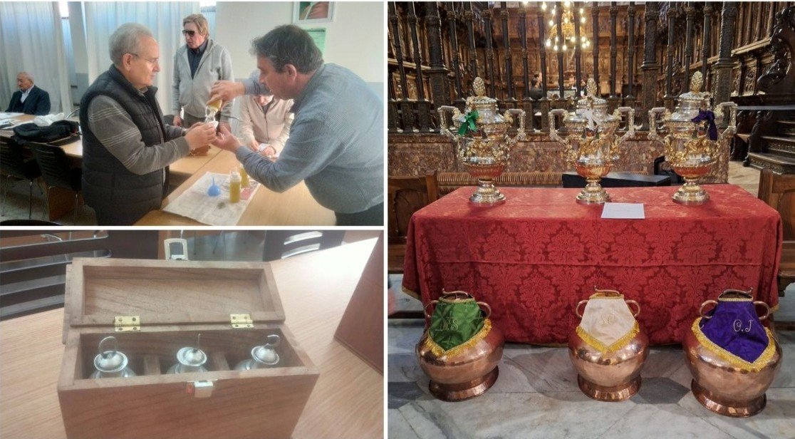 Distribución de Óleos en el Arciprestazgo de Gamonal