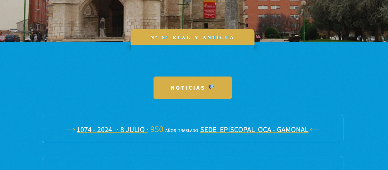 Nueva página web de la iglesia